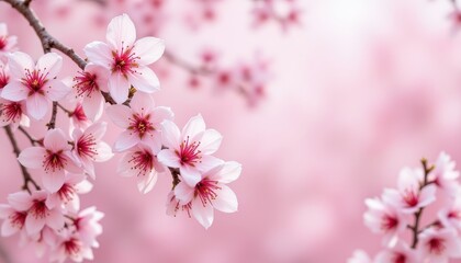 Obraz premium Blossoming Pink Flowers