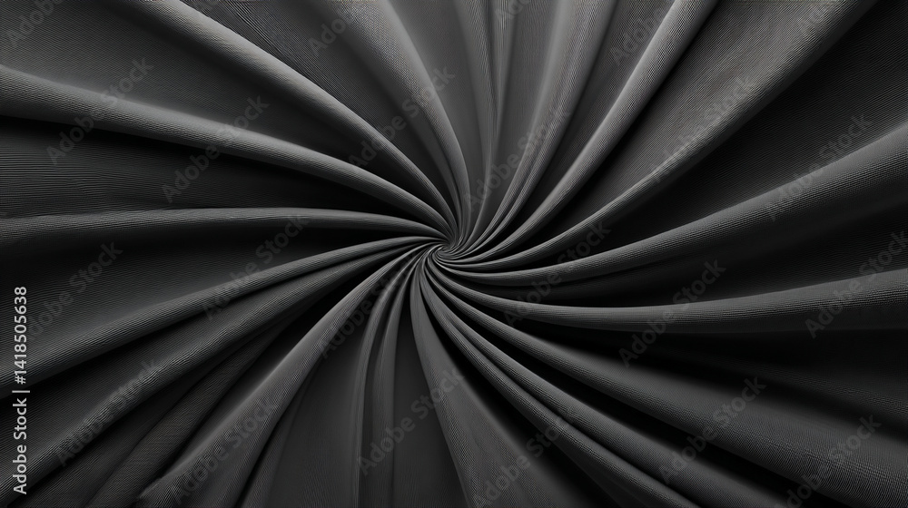 Poster black rays sunburst abstract background with smooth elegant texture symbolizes mystery depth and mod