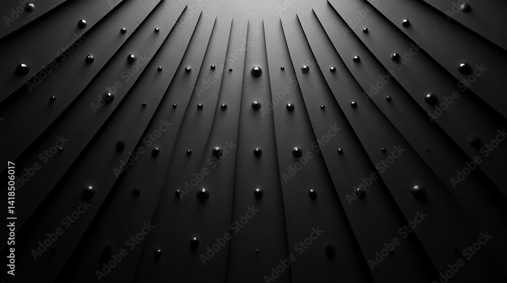 Poster black rays sunburst abstract background with smooth elegant texture symbolizes mystery depth and mod