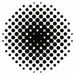 abstract halftone background