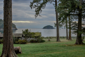 Washington coast near deception pass