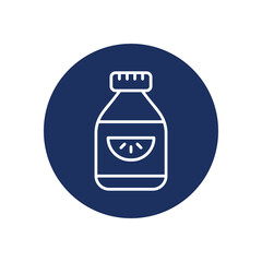 Fruit Concentrate icon vector stock illustration