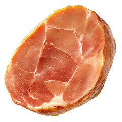 Sliced cured ham