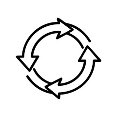 Recycling Icon Initiative Urban Park Infographic Green Space Aerial View Sustainability Concept