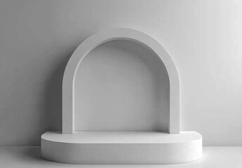 Minimalist Arch Display Design for Modern Interior Decoration Ideas
