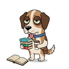 Fototapeta premium cute dog