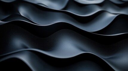 Obraz premium Abstract flowing surface with subtle light reflecting across organic ripples