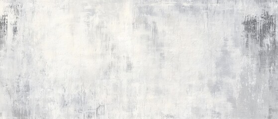 Fototapeta premium Abstract light gray concrete texture background with rough grainy brush strokes and grunge effects, seamless wall pattern for banner, wallpaper, or industrial design