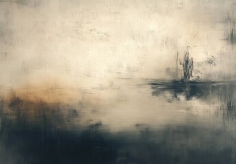 Vintage abstract grunge background with faded texture in neutral tones, soft focus and low contrast design for retro wallpaper, aged surface, or artistic backdrop