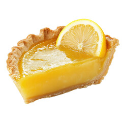Tart with Lemon Slice