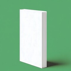 Minimalist White Hardcover Book with Clean Design 