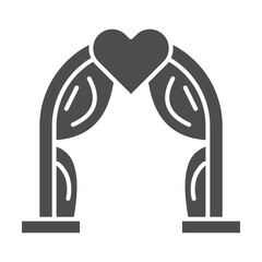 Wedding Arch Icon Set Multiple Style Collection