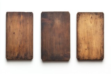 Fototapeta premium Rustic Wooden Planks with Distressed Texture for Creative Projects
