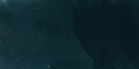 Vector dark blue watercolor background 