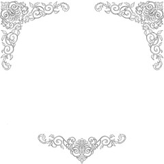 Classic border and frame