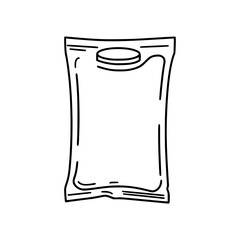 Line Art of Clean  Cold Pack - Injury Pain Relief Device