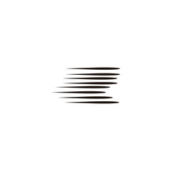 Bullets, fast geometric symbol simple logo vector