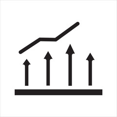 warning icon with white background