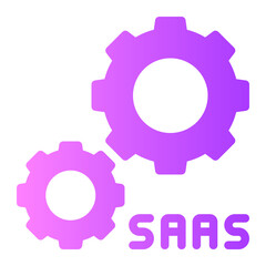 saas gradient icon