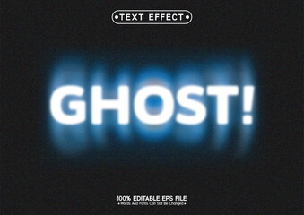 Ghost Title Film Editable Text Effect