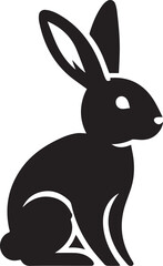 A Rabbit Vector Art Illustration EPS File
