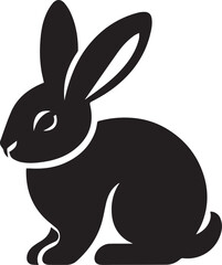 A Rabbit Vector Art Illustration EPS File
