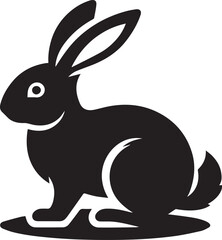 A Rabbit Vector Art Illustration EPS File
