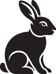 A Rabbit Vector Art Illustration EPS File
