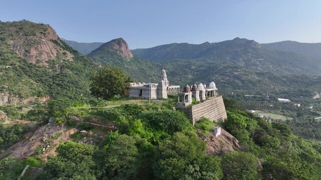 temple in the mountains