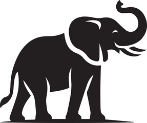 Obraz premium A Elephant Vector Art Illustration EPS File 