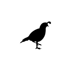 Quail Birds Silhouette