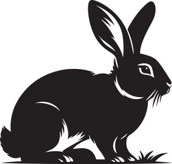 A Hare Vector Art Illustration EPS File

