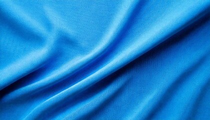 Obraz premium Sky blue fabric background with a slightly wavy texture