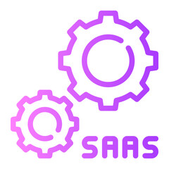 saas gradient icon