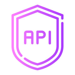 security gradient icon