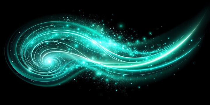 turquoise air flows set isolated on black background.jpg