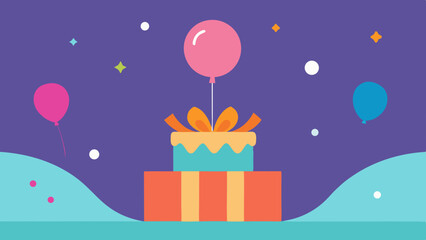 Birthday Celebration Surprise Vector Background