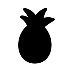 Pineapple Icon Vector Illustration