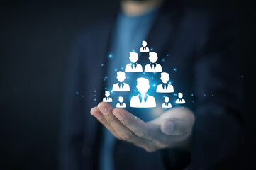 Human resource management fosters employee well-being and productivity.