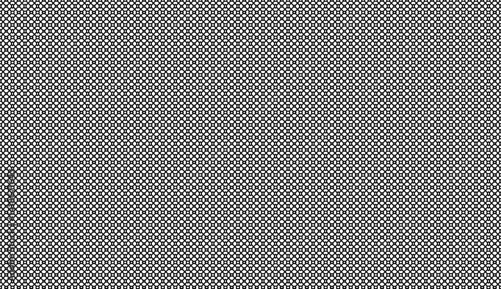 Poster seamless geometric pattern forming a network of interconnected shapes, creating a modern and stylish