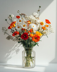 vase with flowers
