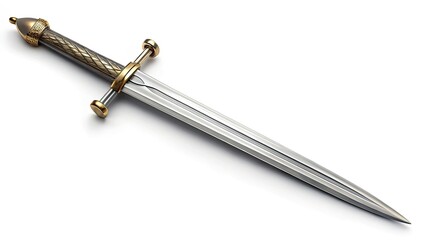 Bokeh Sword Photography: Epic Fantasy Blade Images, Blurred Background, Sharp Focus, Cinematic Lighting, Magical Weapon