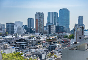 東京原宿　表参道からの風景