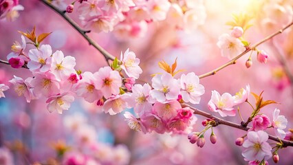 Dreamy Cherry Blossom Photography: Serene Pink Spring Blossoms