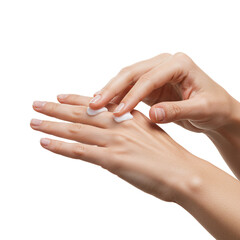 Soft Hands Applying Moisturizing Cream for Soft, Smooth Skin