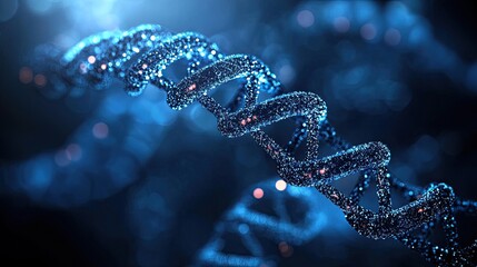 Medical research on DNA, laboratory technology, and biotechnology innovations in healthcare settings.  