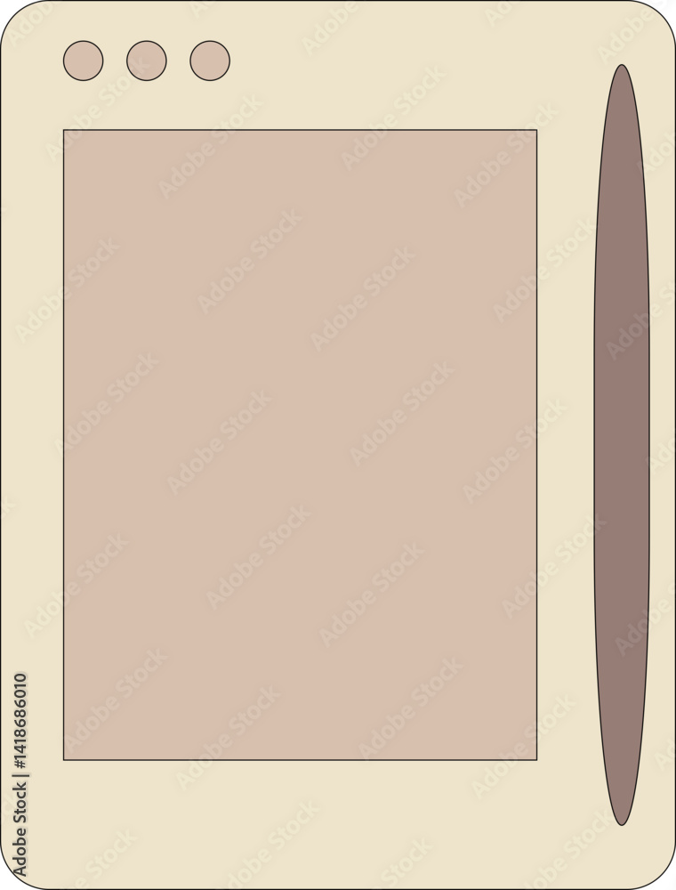 Poster browser page ui element set