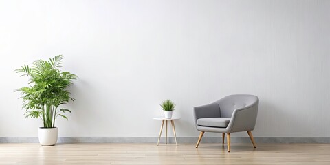 Fototapeta premium Modern Minimalist Waiting Area Long Exposure Photography Captures Tranquil Ambiance in a Contemporary Office Space