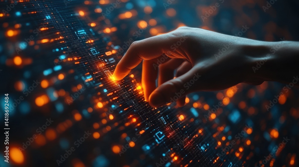 Poster digital touch: exploring the realm of data