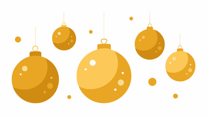 set of christmas balls